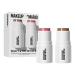 Makeup By Mario - Sculpt & Pop On The Go - Mini Set Contouring E Blush - -set Medium & Pale Petal - Donna
